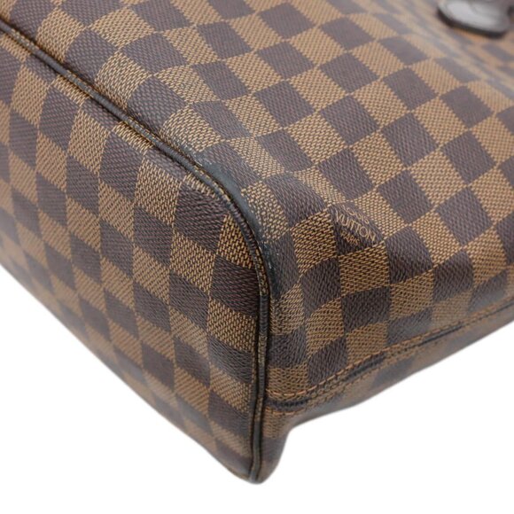 Louis Vuitton Neverfull MM Damier Ebene Tote Bag Brown - Picture 9 of 16